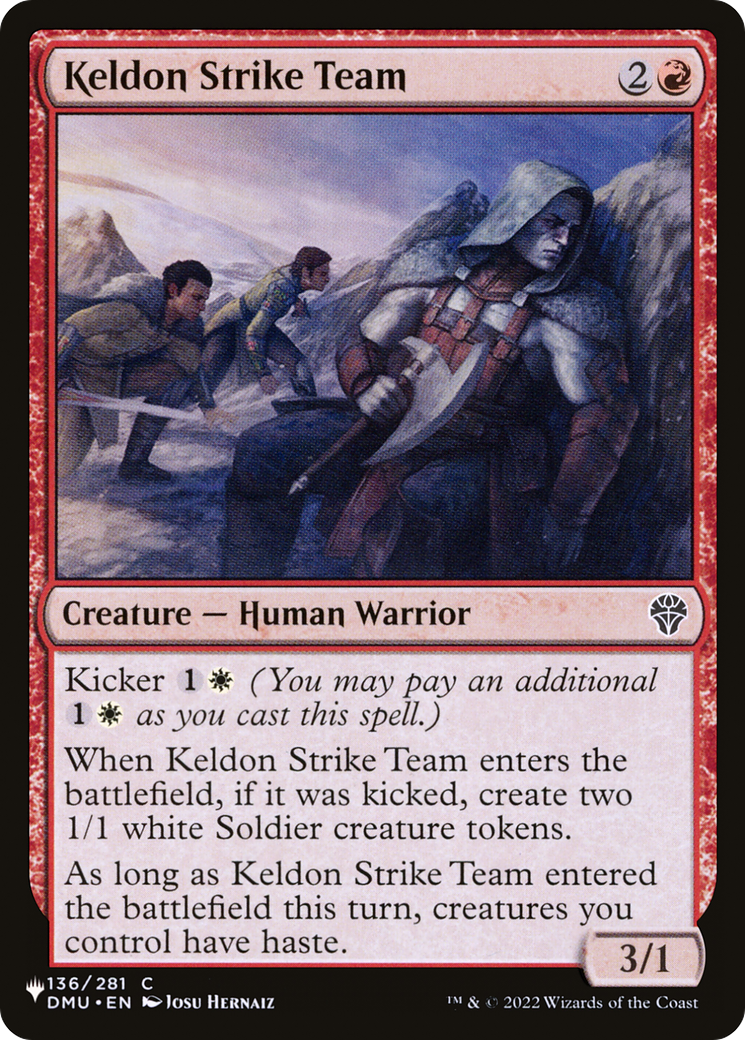 Keldon Strike Team [The List] | Gamer Loot