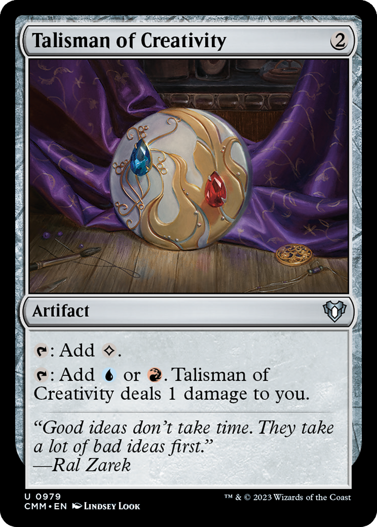 Talisman of Creativity [Commander Masters] | Gamer Loot