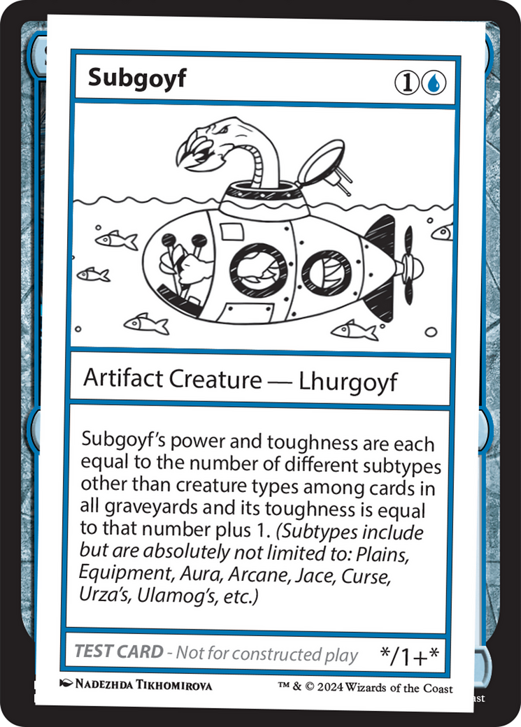 Subgoyf [Mystery Booster 2 Playtest Cards] | Gamer Loot