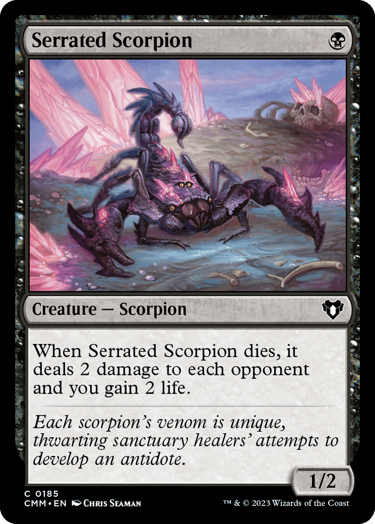 Serrated Scorpion [Commander Masters] | Gamer Loot