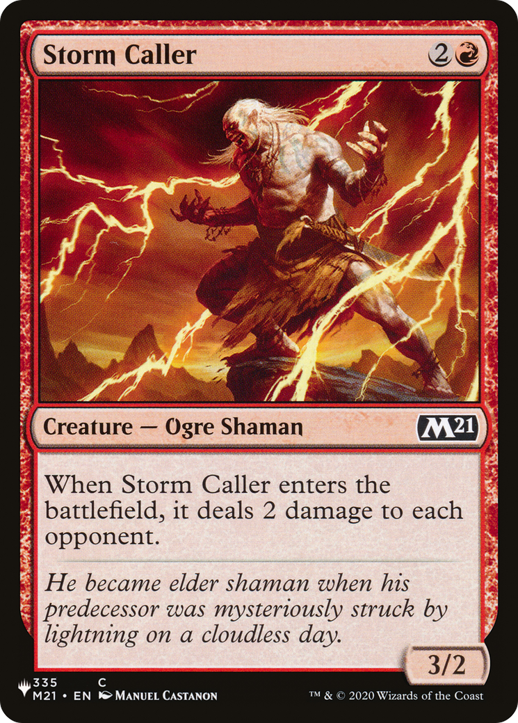 Storm Caller [The List Reprints] | Gamer Loot