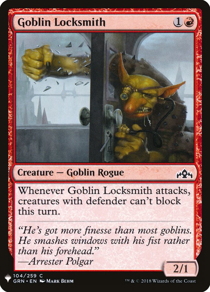 Goblin Locksmith [Mystery Booster] | Gamer Loot