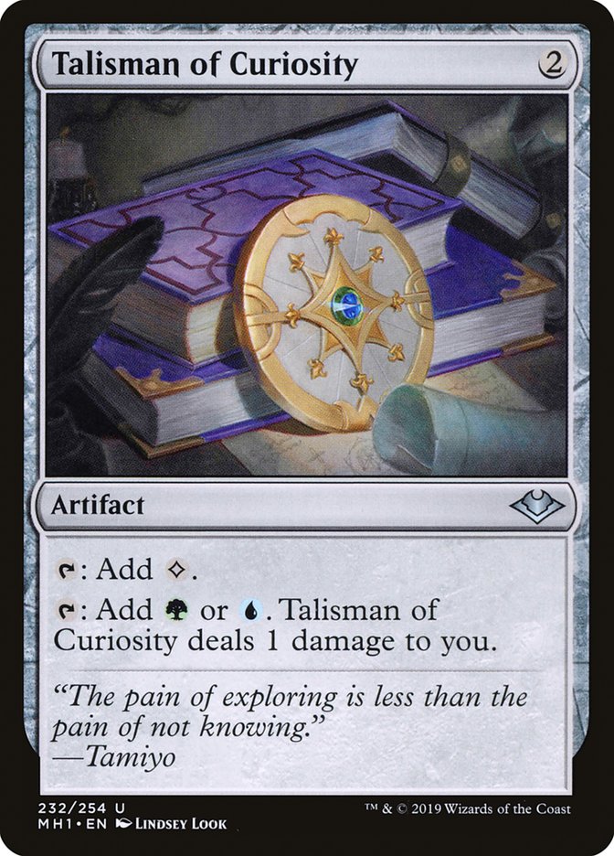Talisman of Curiosity [Modern Horizons] | Gamer Loot
