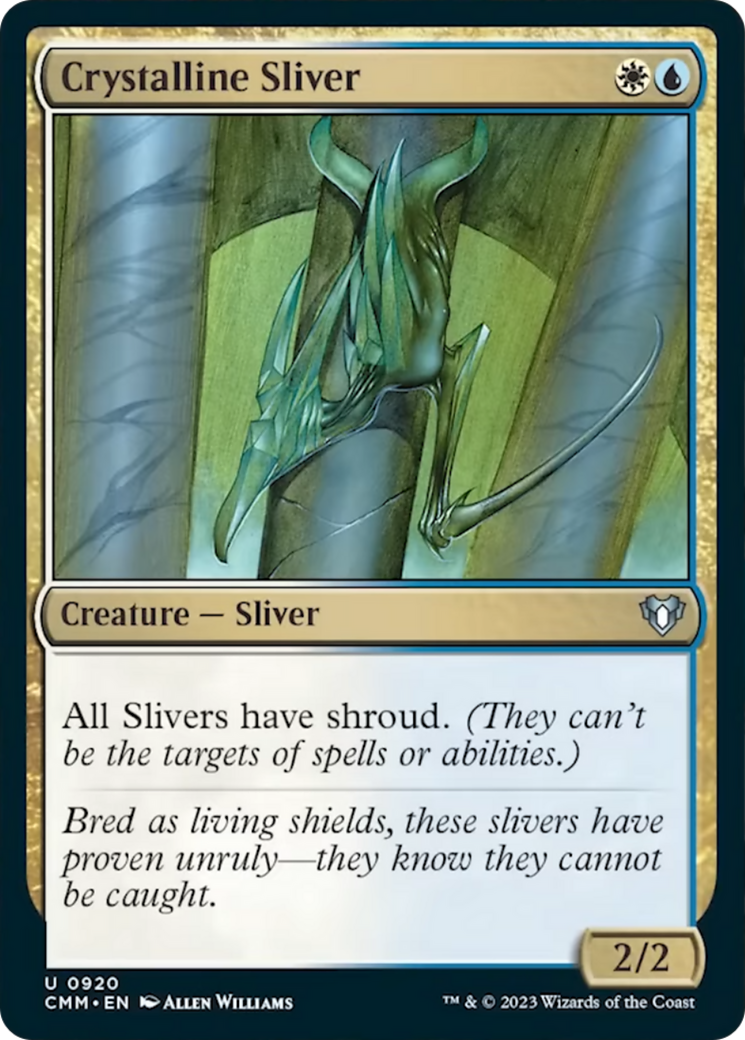 Crystalline Sliver [Commander Masters] | Gamer Loot