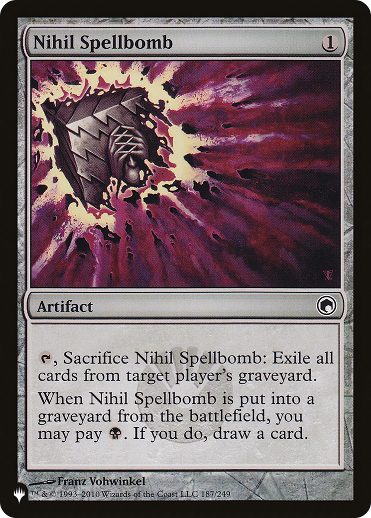 Nihil Spellbomb [The List] | Gamer Loot