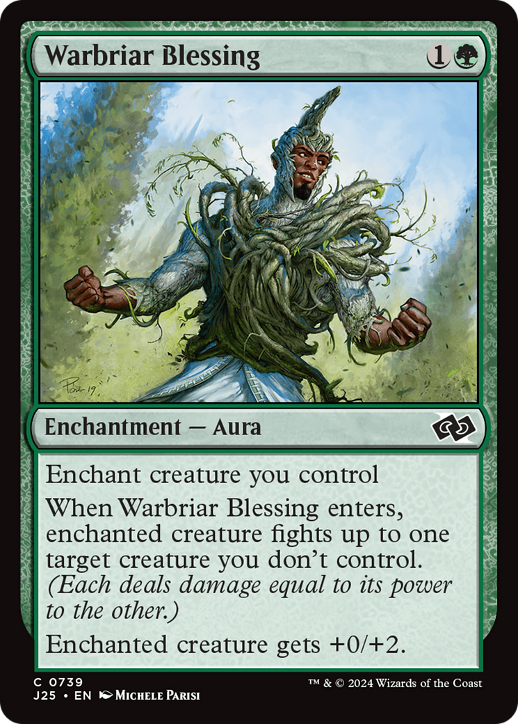 Warbriar Blessing [Foundations Jumpstart] | Gamer Loot