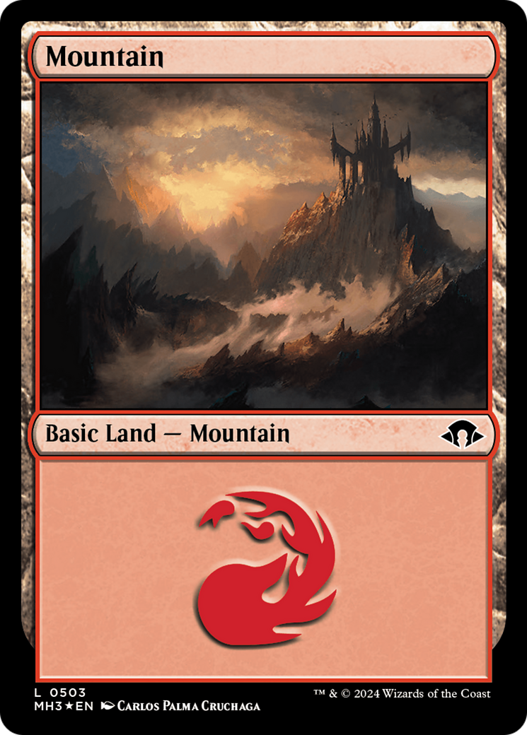 Mountain (0503) (Ripple Foil) [Modern Horizons 3] | Gamer Loot