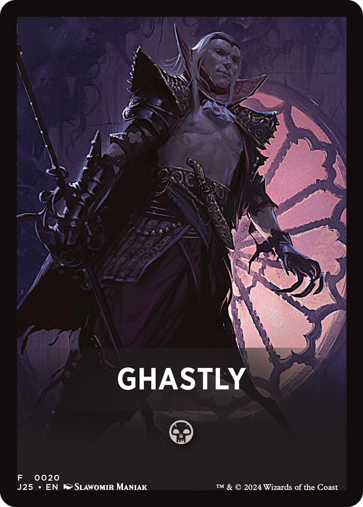 Ghastly Theme Card [Foundations Jumpstart Front Cards] | Gamer Loot