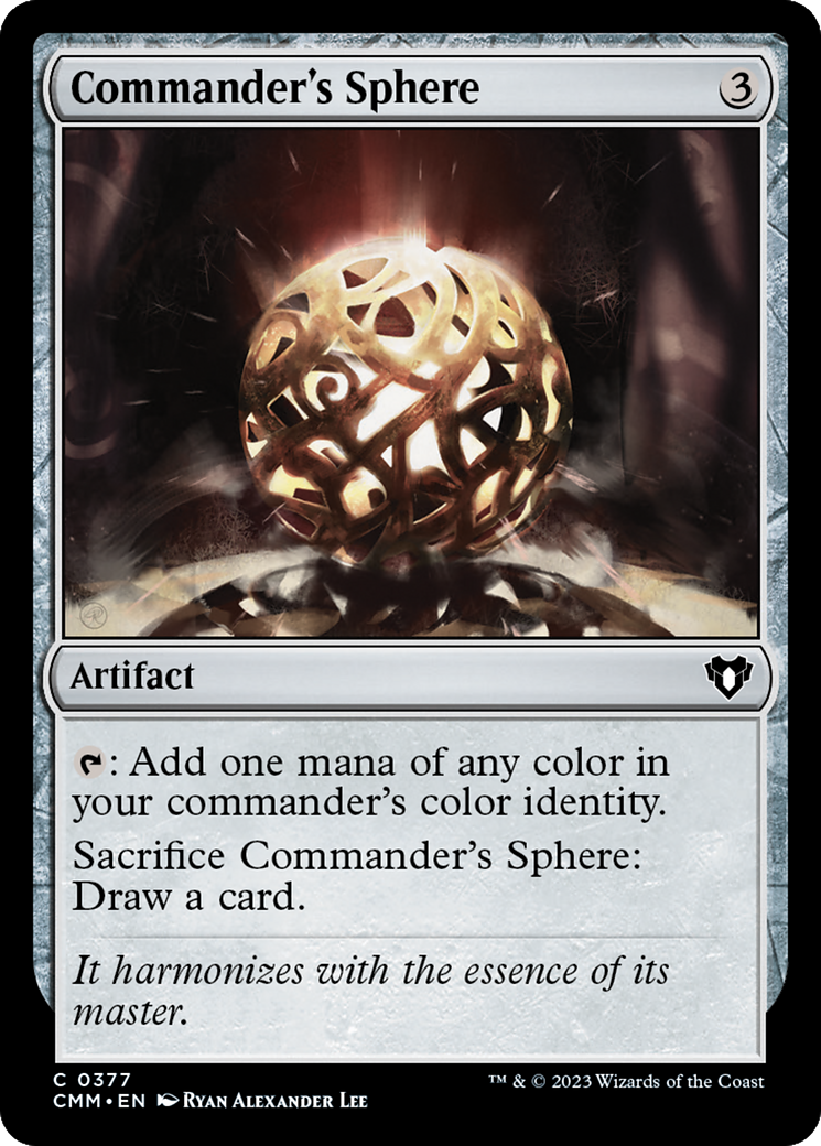 Commander's Sphere [Commander Masters] | Gamer Loot