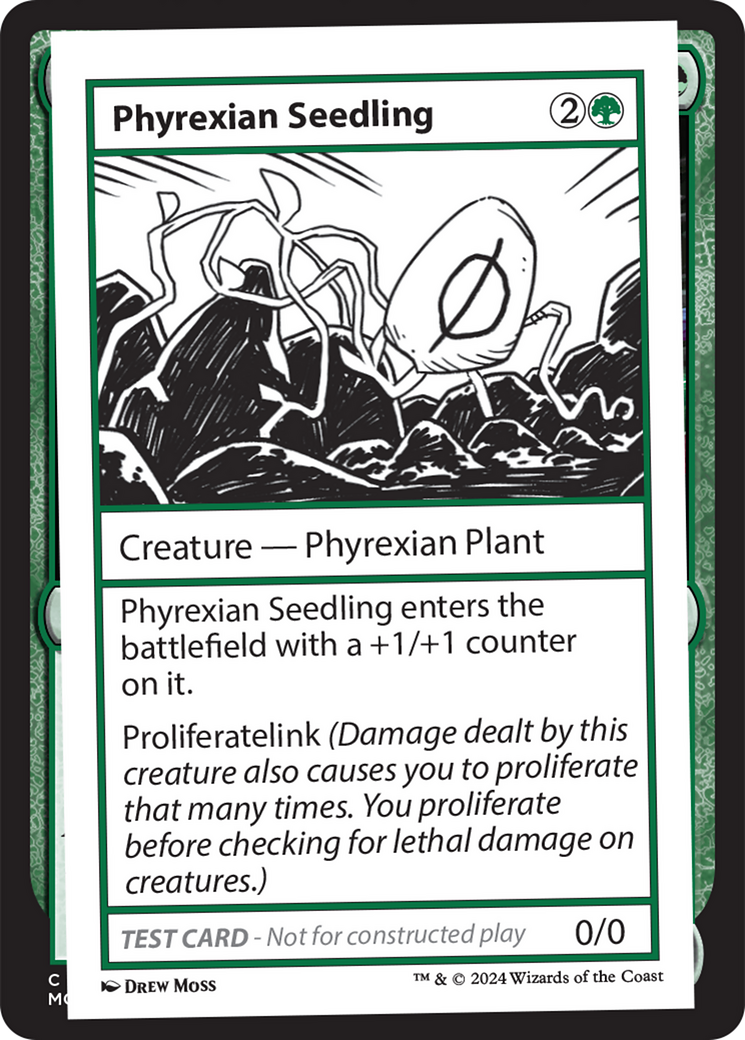 Phyrexian Seedling [Mystery Booster 2 Playtest Cards] | Gamer Loot