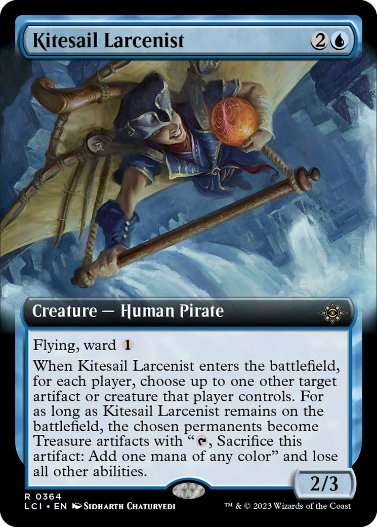 Kitesail Larcenist (Extended Art) [The Lost Caverns of Ixalan] | Gamer Loot