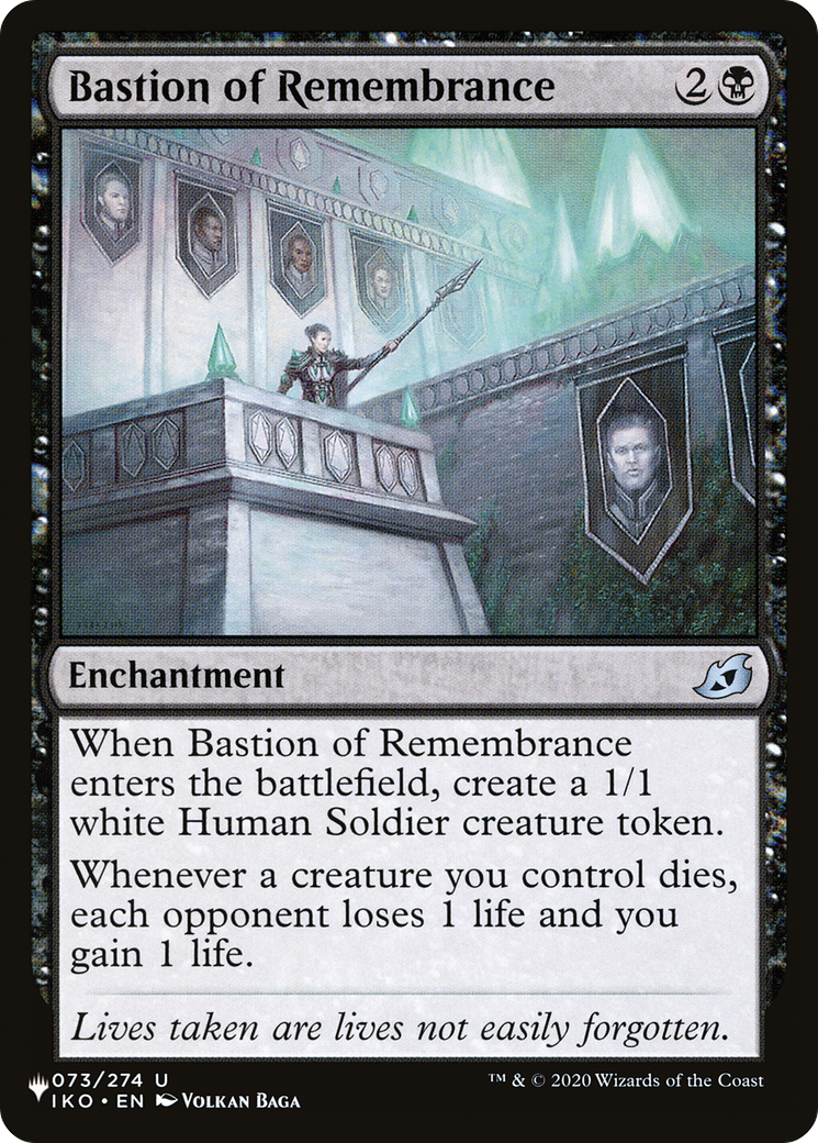 Bastion of Remembrance [The List Reprints] | Gamer Loot