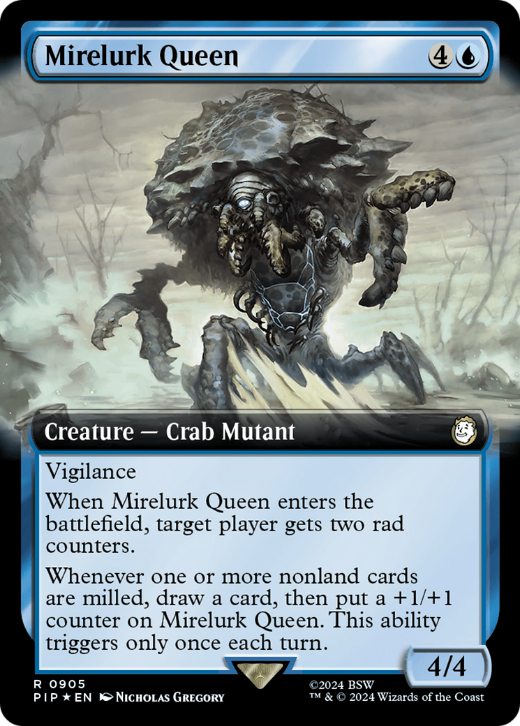 Mirelurk Queen (Extended Art) (Surge Foil) [Fallout] | Gamer Loot