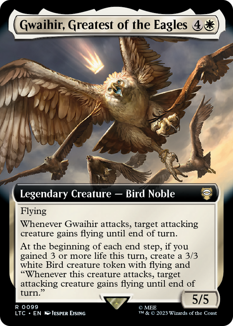 Gwaihir, Greatest of the Eagles (Extended Art) [The Lord of the Rings: Tales of Middle-Earth Commander] | Gamer Loot