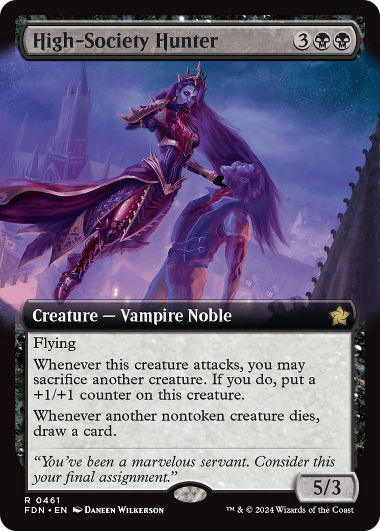 High-Society Hunter (Extended Art) [Foundations] | Gamer Loot