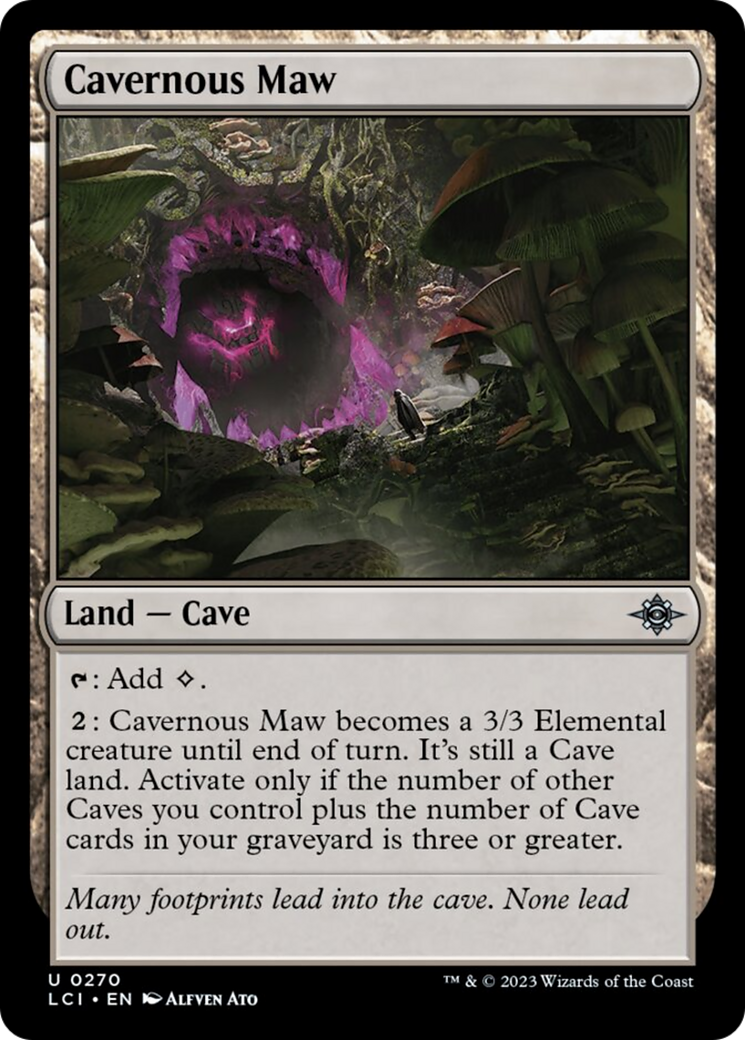 Cavernous Maw [The Lost Caverns of Ixalan] | Gamer Loot