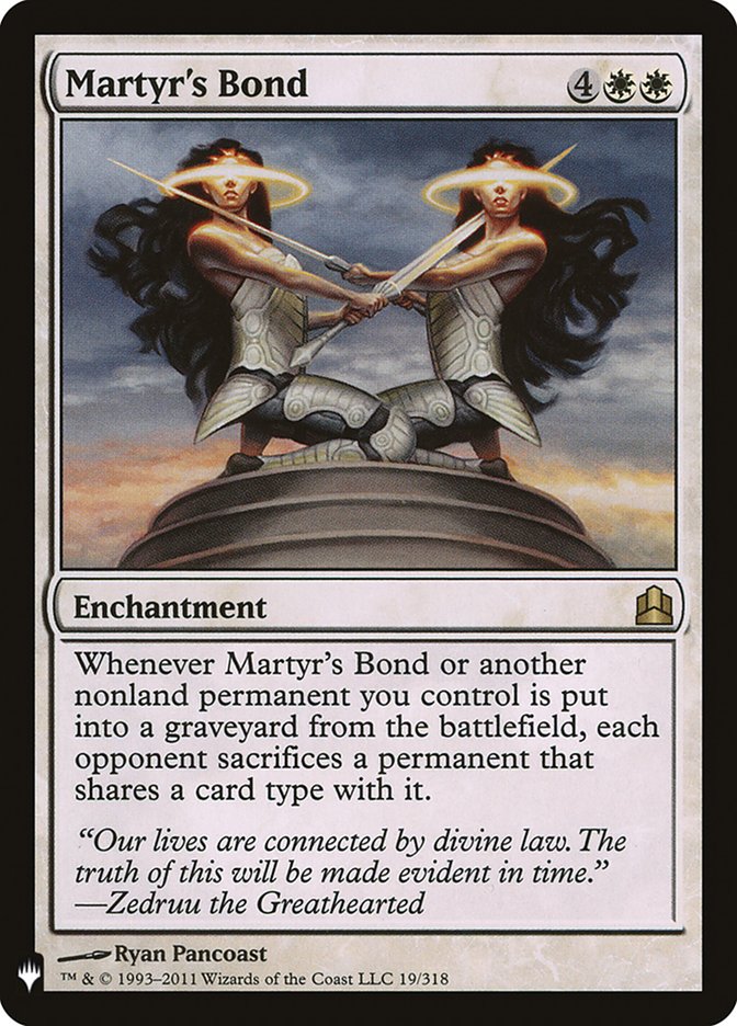 Martyr's Bond [The List] | Gamer Loot
