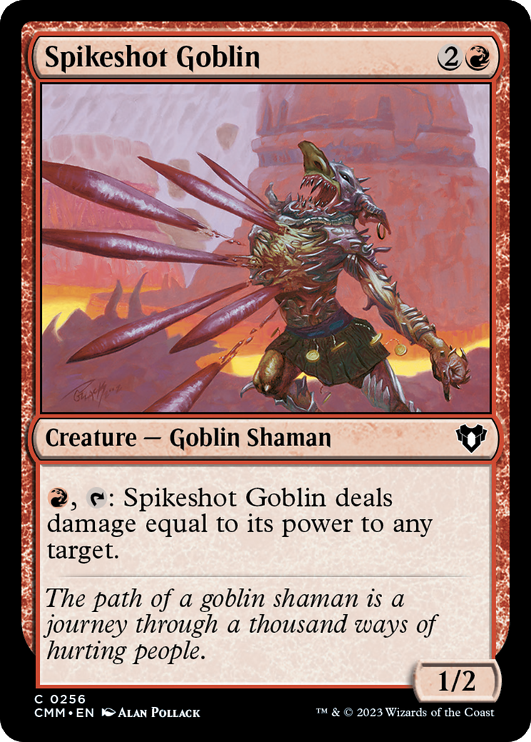 Spikeshot Goblin [Commander Masters] | Gamer Loot