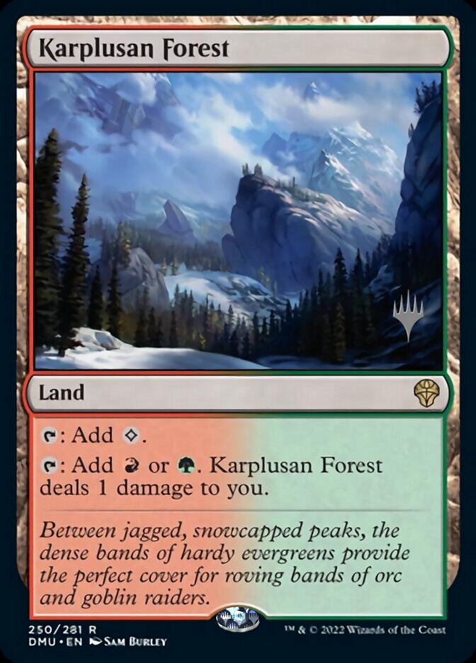 Karplusan Forest (Promo Pack) [Dominaria United Promos] | Gamer Loot