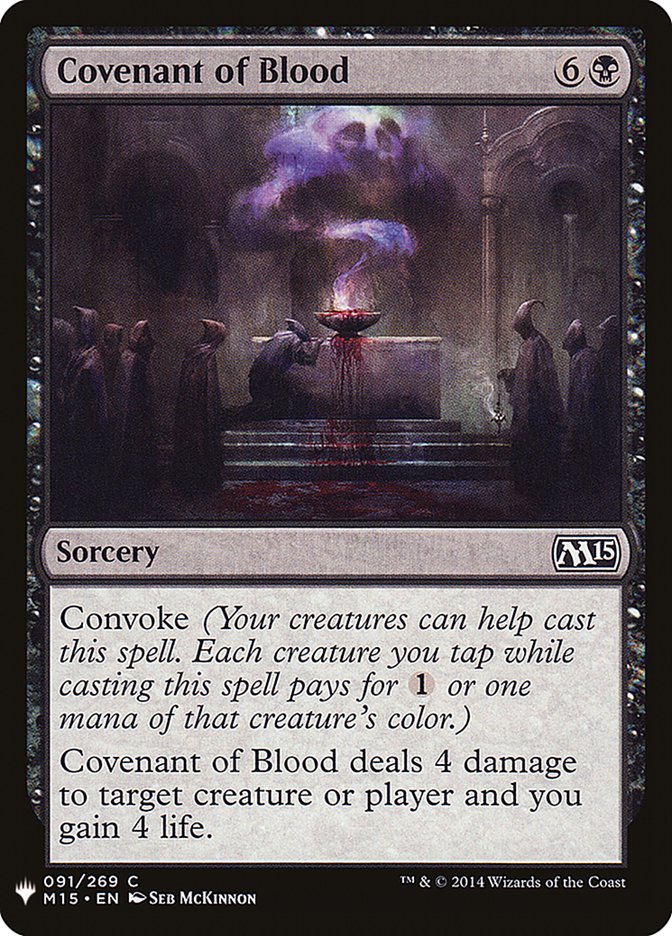 Covenant of Blood [Mystery Booster] | Gamer Loot