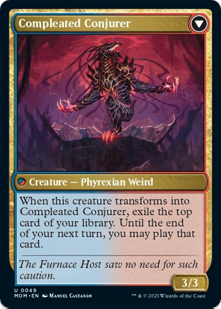 Captive Weird // Compleated Conjurer [March of the Machine] | Gamer Loot