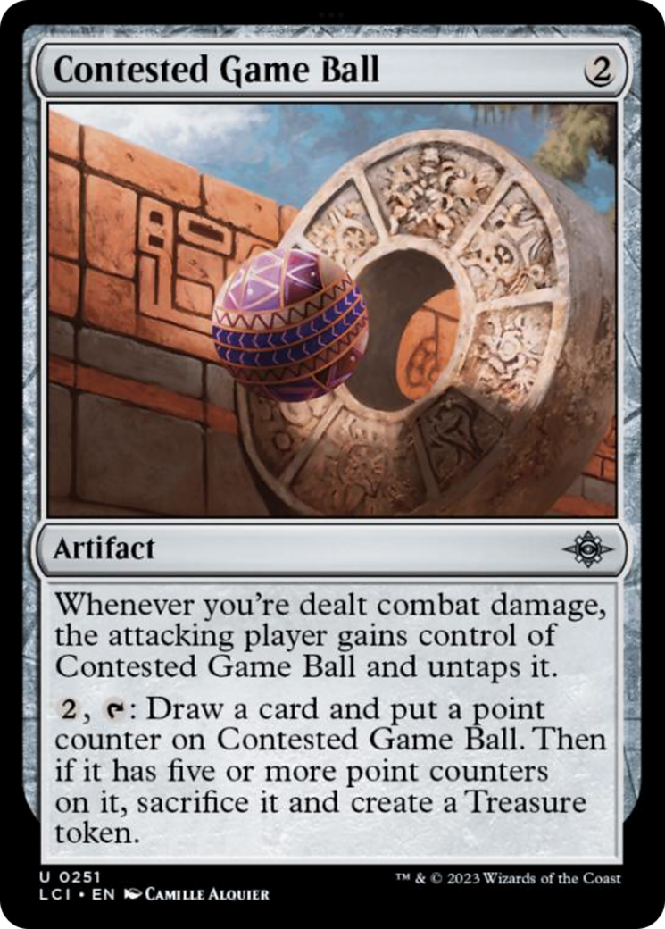 Contested Game Ball [The Lost Caverns of Ixalan] | Gamer Loot