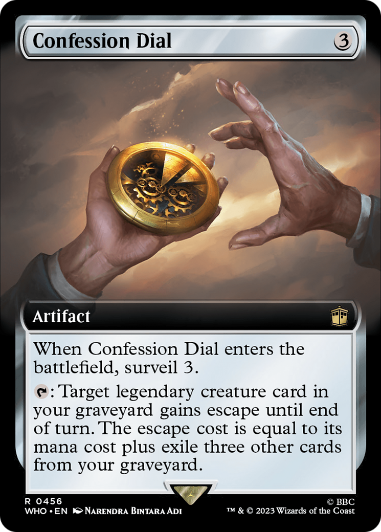 Confession Dial (Extended Art) [Doctor Who] | Gamer Loot