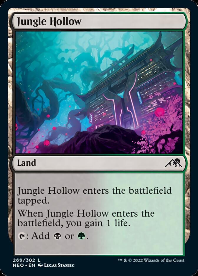 Jungle Hollow [Kamigawa: Neon Dynasty] | Gamer Loot