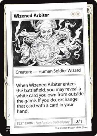 Wizened Arbiter (2021 Edition) [Mystery Booster Playtest Cards] | Gamer Loot