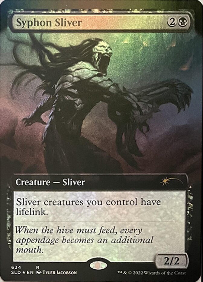 Syphon Sliver (Extended Art) [Secret Lair Drop Promos] | Gamer Loot