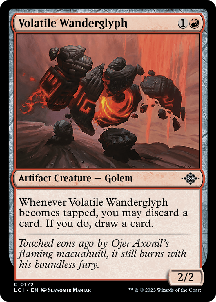 Volatile Wanderglyph [The Lost Caverns of Ixalan] | Gamer Loot