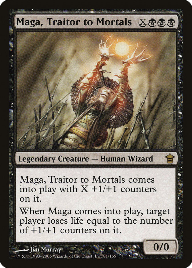 Maga, Traitor to Mortals [Saviors of Kamigawa] | Gamer Loot