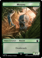 Soldier // Mutant Double-Sided Token [Doctor Who Tokens] | Gamer Loot