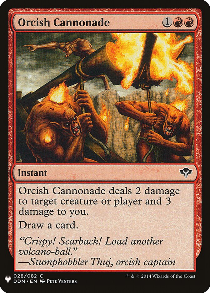 Orcish Cannonade [Mystery Booster] | Gamer Loot