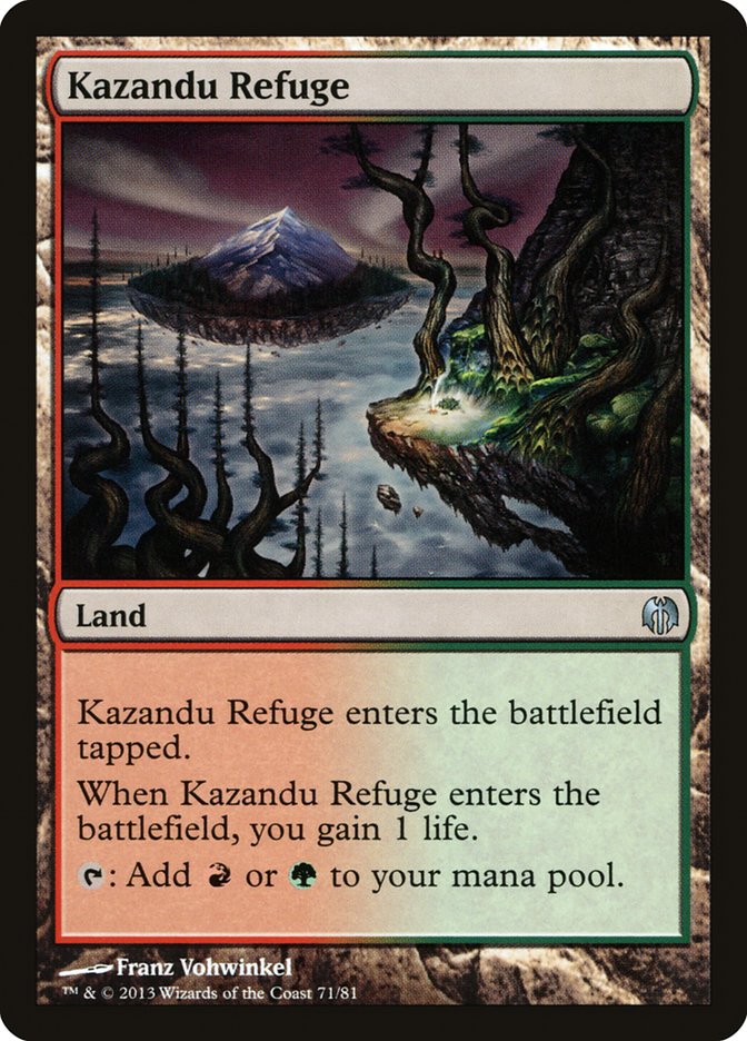 Kazandu Refuge [Duel Decks: Heroes vs. Monsters] | Gamer Loot