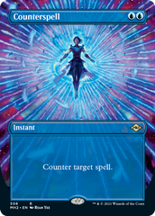 Counterspell (Borderless Alternate Art) [Modern Horizons 2] | Gamer Loot