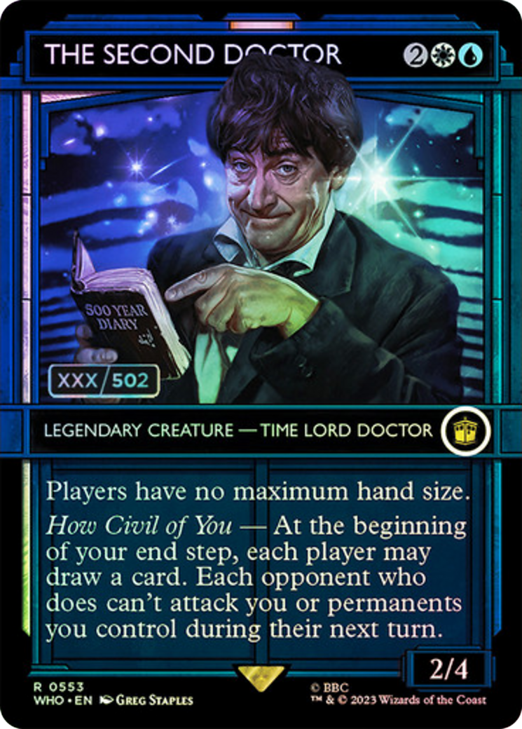 The Second Doctor (Serial Numbered) [Doctor Who] | Gamer Loot