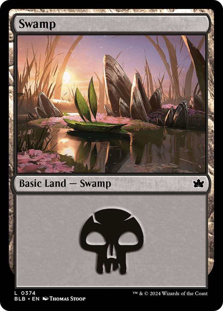 Swamp (0374) [Bloomburrow] | Gamer Loot