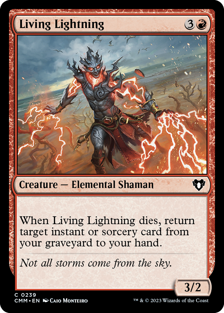 Living Lightning [Commander Masters] | Gamer Loot