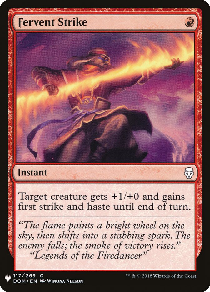 Fervent Strike [Mystery Booster] | Gamer Loot