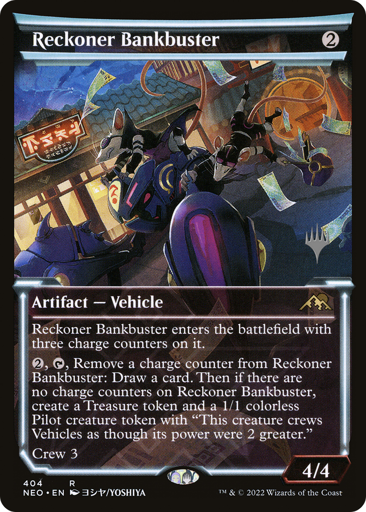 Reckoner Bankbuster (Showcase) [The Brothers' War Promos] | Gamer Loot