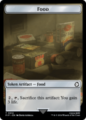 Warrior // Food (0012) Double-Sided Token [Fallout Tokens] | Gamer Loot