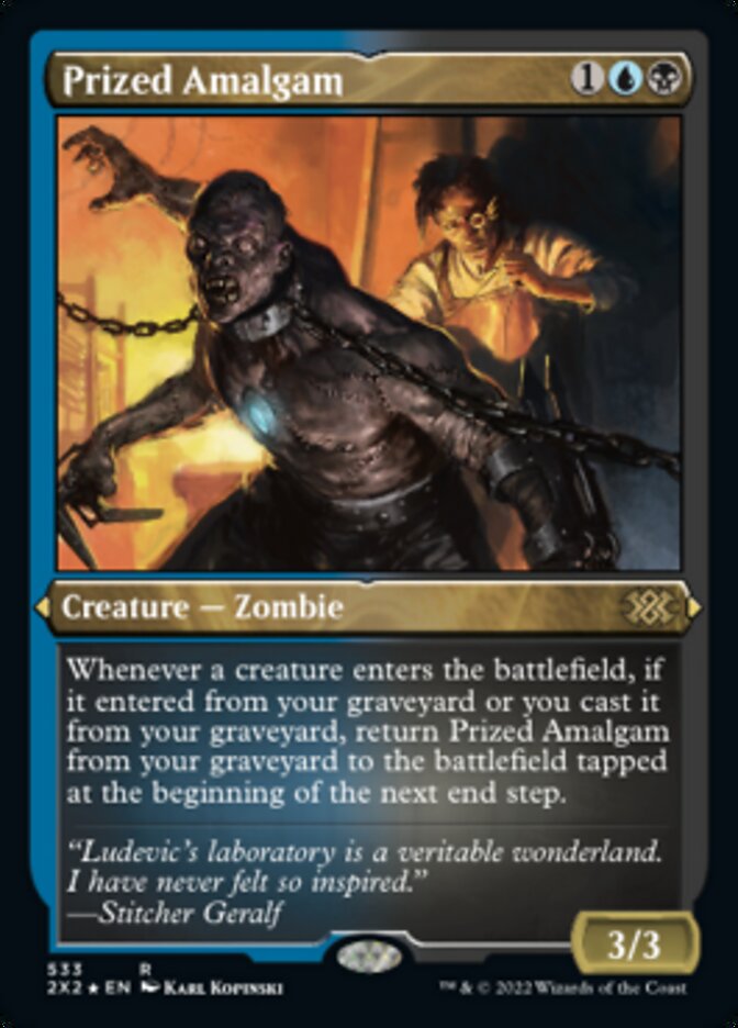 Prized Amalgam (Foil Etched) [Double Masters 2022] | Gamer Loot