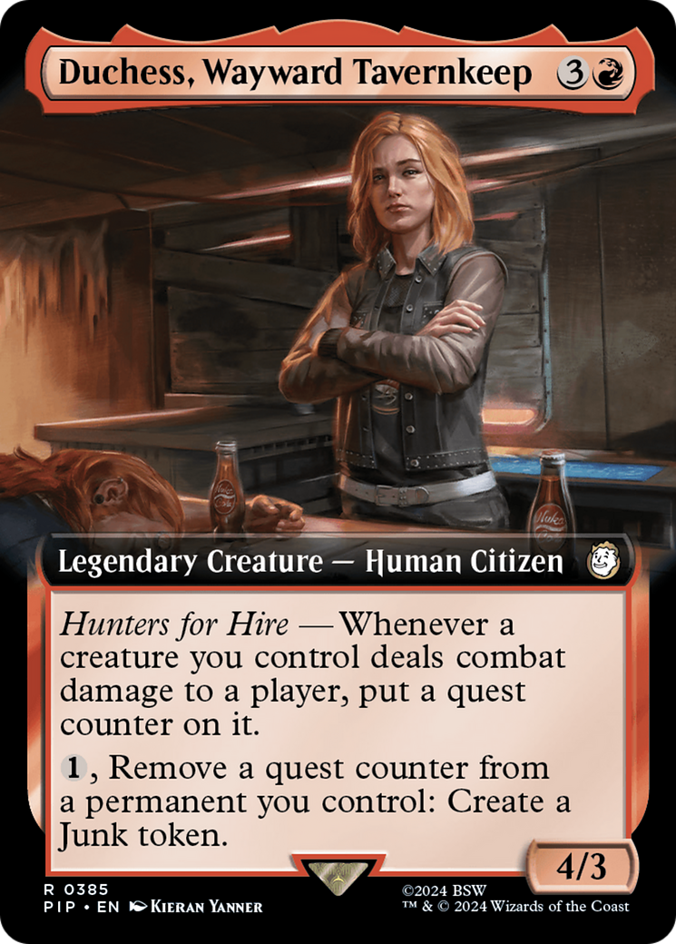 Duchess, Wayward Tavernkeep (Extended Art) [Fallout] | Gamer Loot