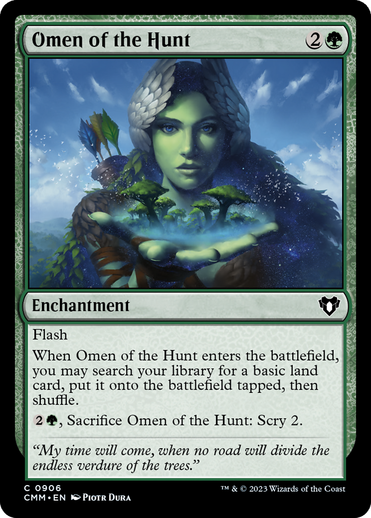 Omen of the Hunt [Commander Masters] | Gamer Loot