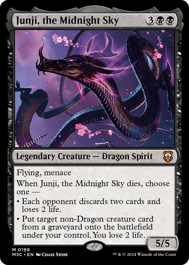 Junji, the Midnight Sky [Modern Horizons 3 Commander] | Gamer Loot