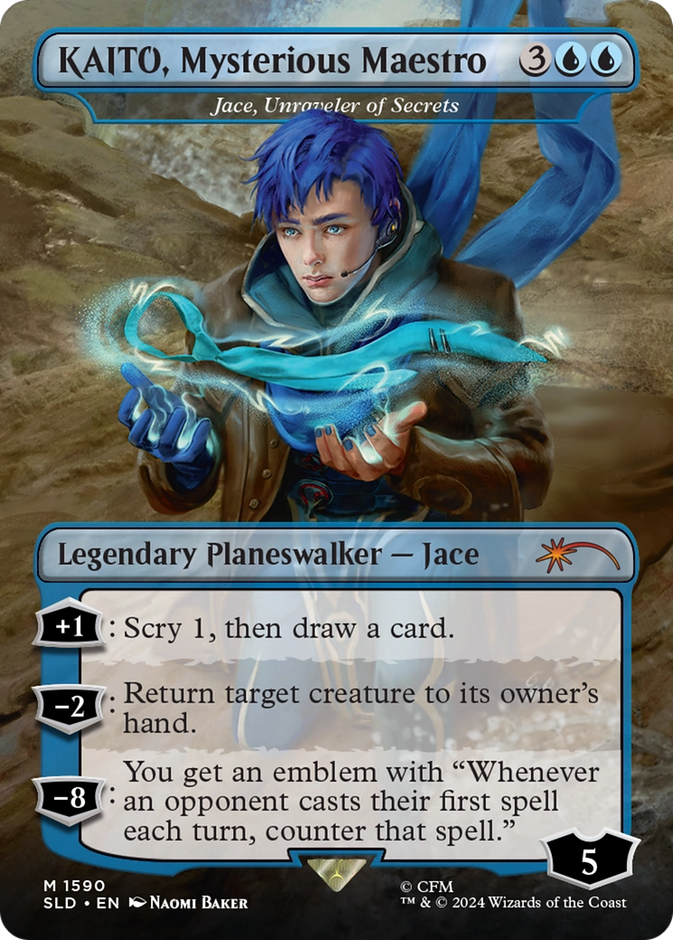 KAITO, Mysterious Maestro - Jace, Unraveler of Secrets [Secret Lair Drop Series] | Gamer Loot