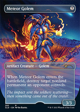 Meteor Golem (Borderless) [Secret Lair Drop Series] | Gamer Loot
