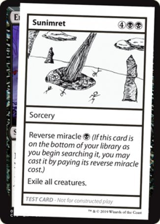 Sunimret (2021 Edition) [Mystery Booster Playtest Cards] | Gamer Loot