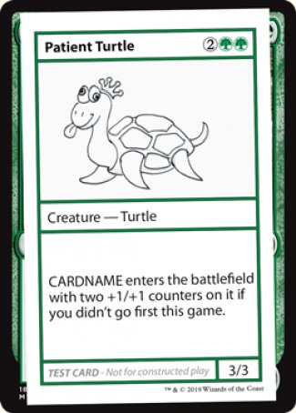 Patient Turtle (2021 Edition) [Mystery Booster Playtest Cards] | Gamer Loot